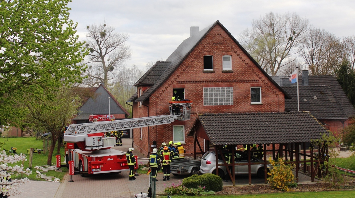 Statt Abendessen Gebäudebrand</br>Alarmübung der Feuerwehr mit 54 Einsatzkräften