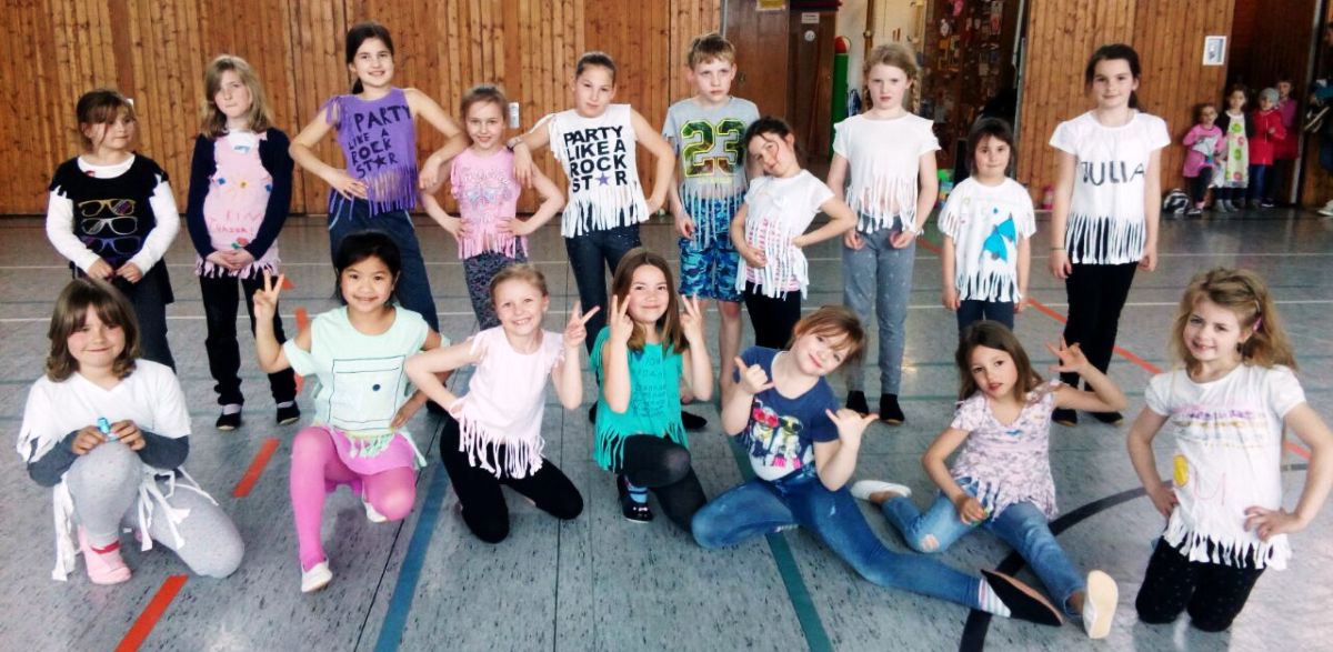 Vorführungen der Kindertanzgruppen