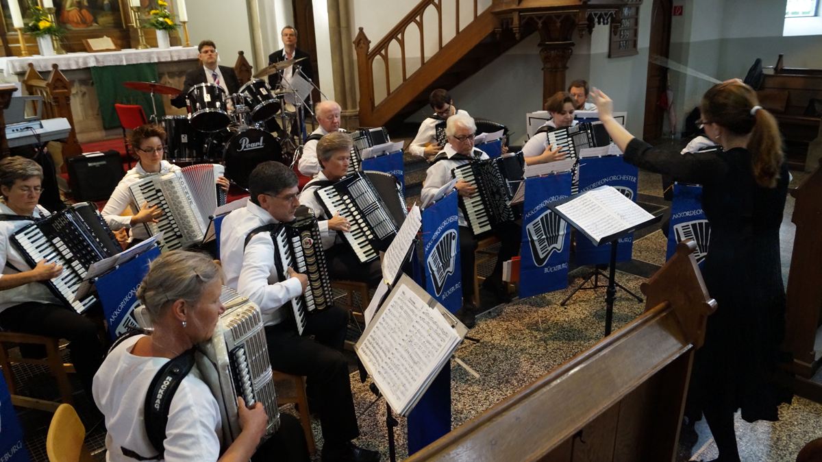 Akkordeon-Konzert in der Kirche
