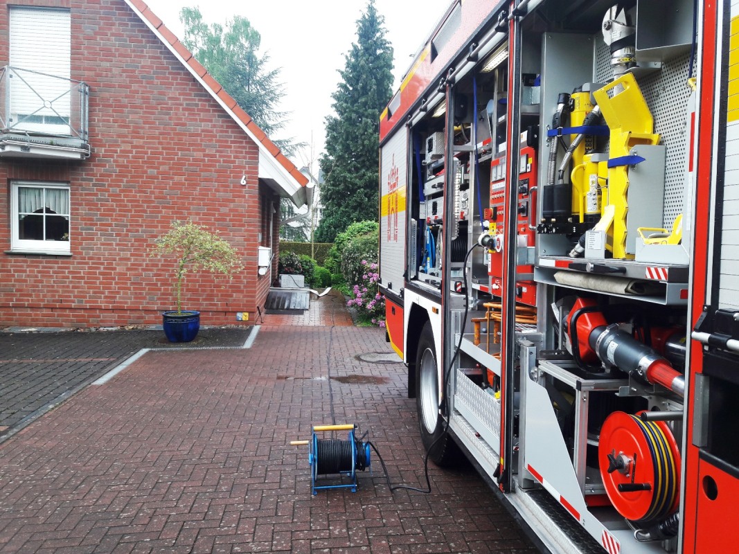 Überflutete Keller nach Starkregen</br>Neun Einsätze für Feuerwehr