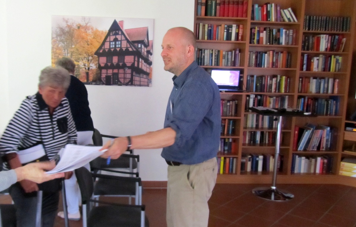 Kleine Pausen im Alltag einlegen!</br>Vortrag „Stressbewältigung“ in der „Bückeberg-Klinik“