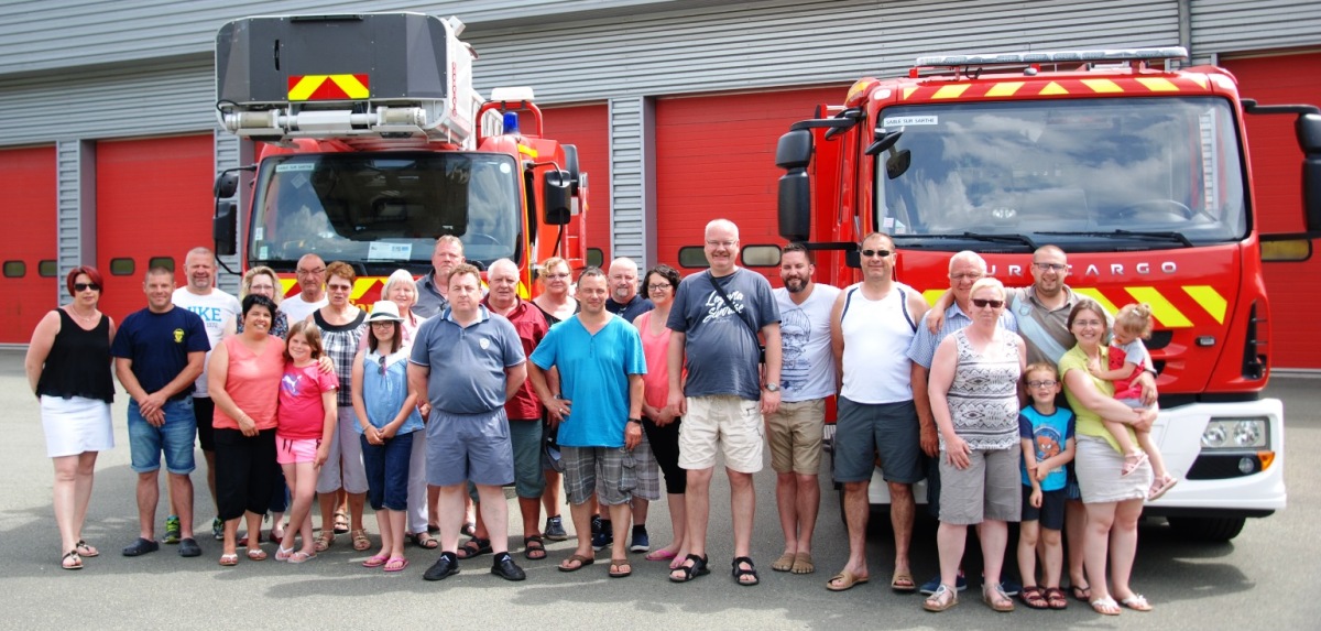 Feuerwehr besucht französische Partnerfeuerwehr