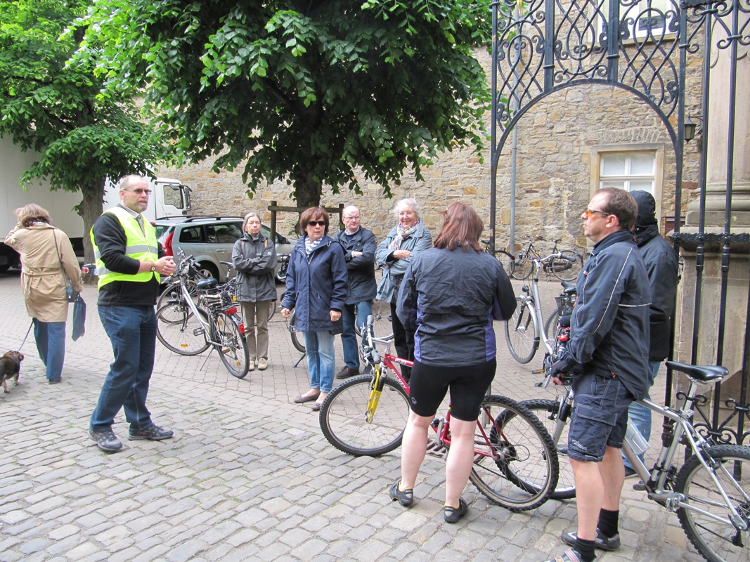 Mit dem Fahrrad um das alte Bückeburg