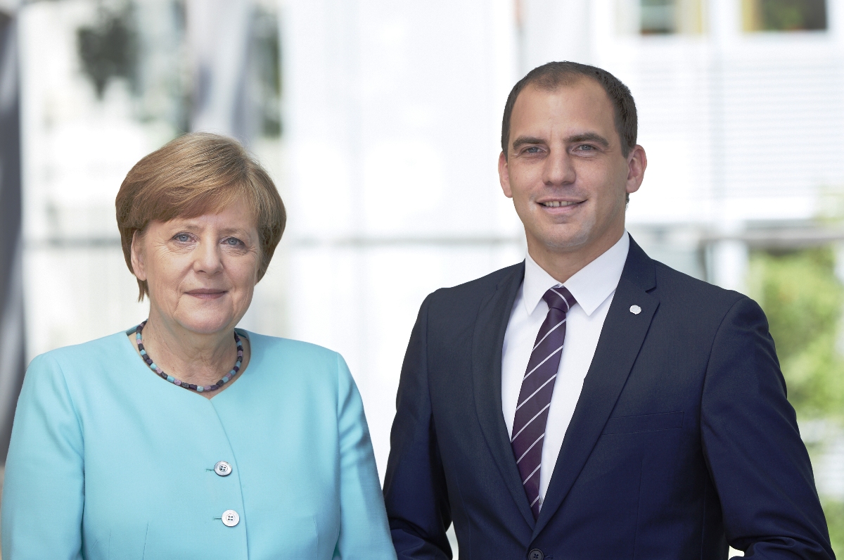 Angela Merkel kommt in die Region