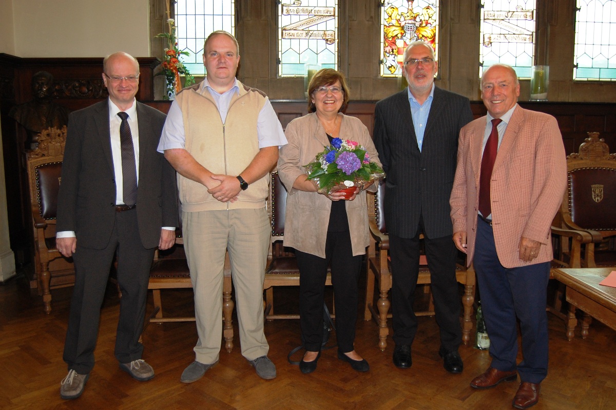 Reinhard Meiffert seit 10 Jahren Schiedsmann</br>Sascha Cordes neuer Stellvertreter