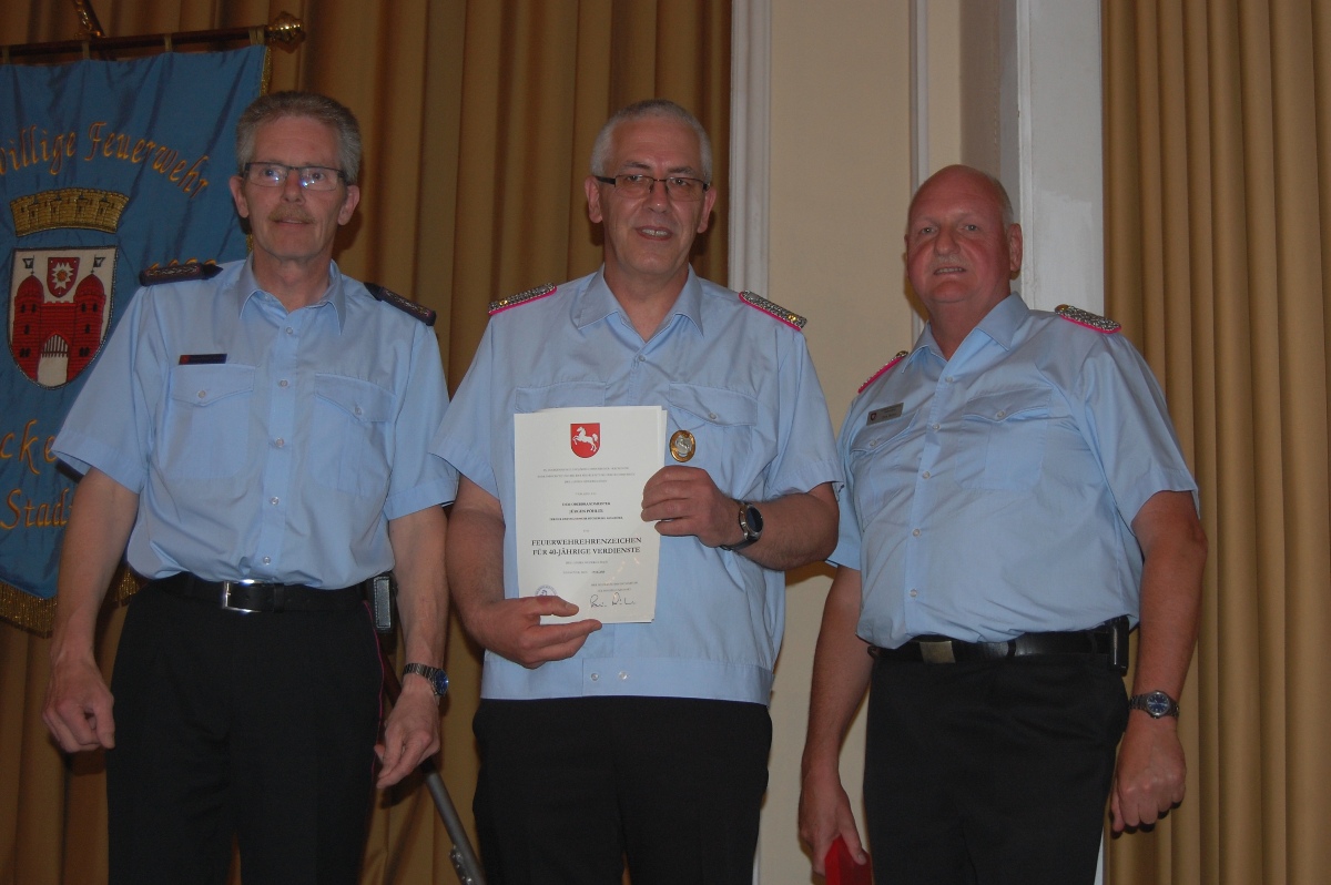 Feuerwehr feiert 150. Geburtstag</br>„Feuerwehr ist ein ehrliches und selbstloses Ehrenamt“