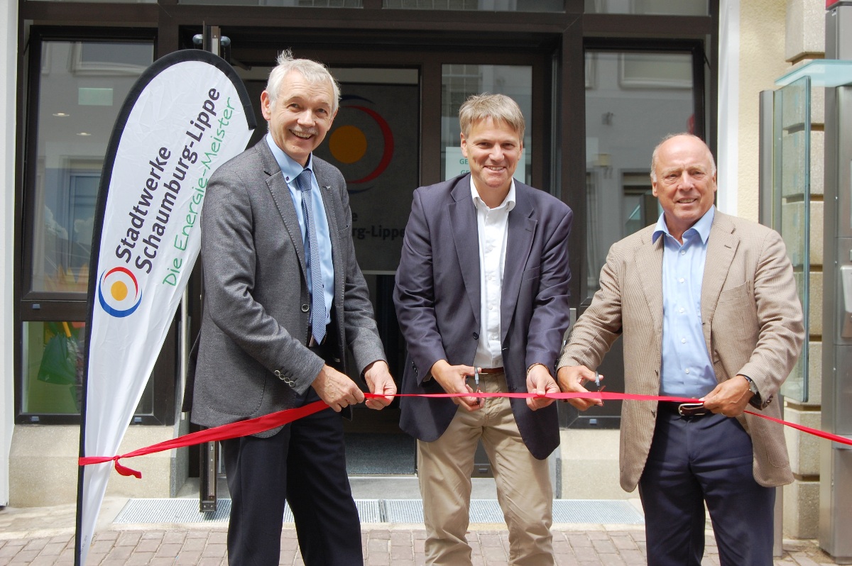 „Ein richtiger Schritt in die Zukunft“</br>Stadtwerke eröffnen neues Kundencenter