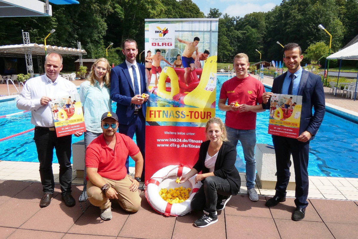 Anmelden zur Team-Challenge</br>Fitnass-Tour startet im Sonnenbrinkbad
