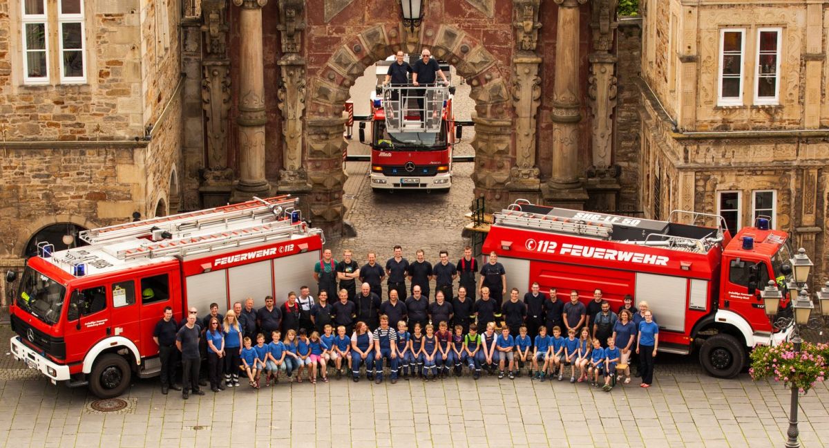 150 Jahre Freiwillige Feuerwehr</br>Aktionstag auf dem Marktplatz mit buntem Programm