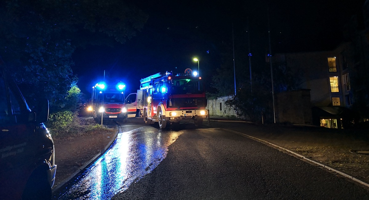 Feuer im Altenheim geht glimpflich aus</br>Zwei Leichtverletzte