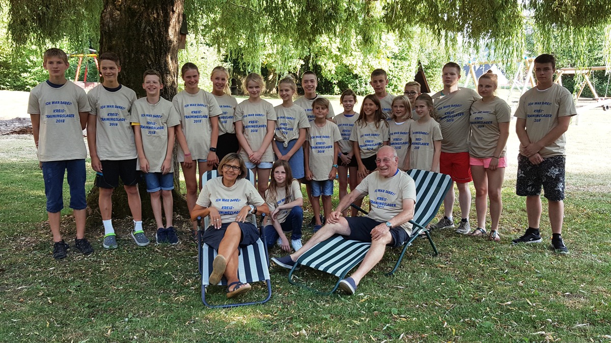 Schwimmtrainingslager für 15 Aktive