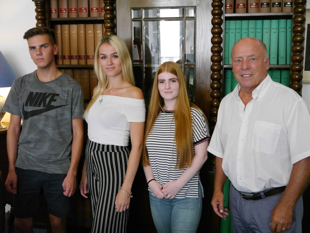 Neue Auszubildende bei der Stadt