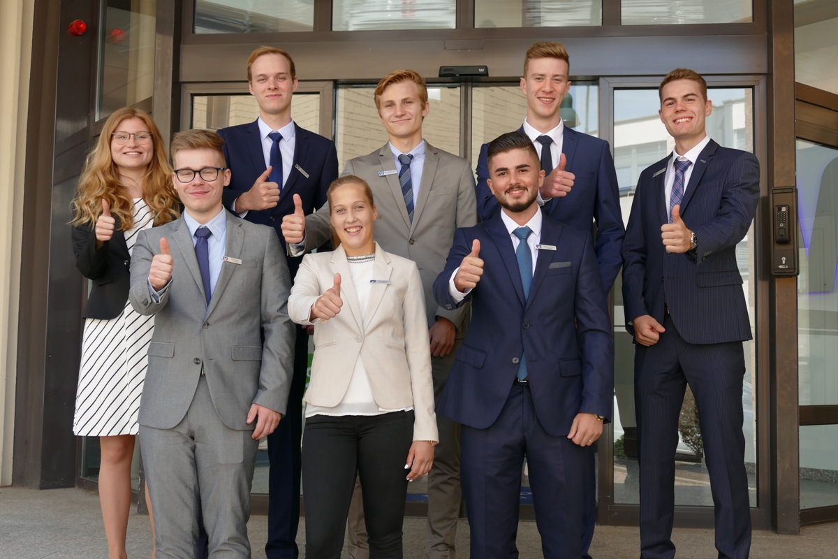 Volksbank begrüßt neue Auszubildende</br>Vielfältige und praxisnahe Schulungen