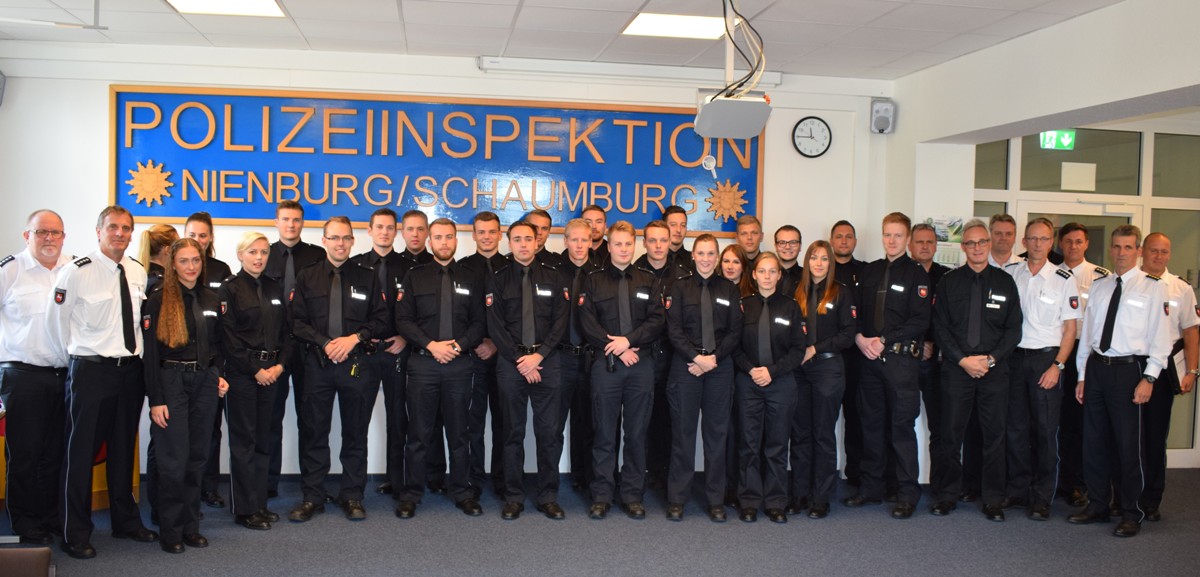 26 Neue bei der Polizei