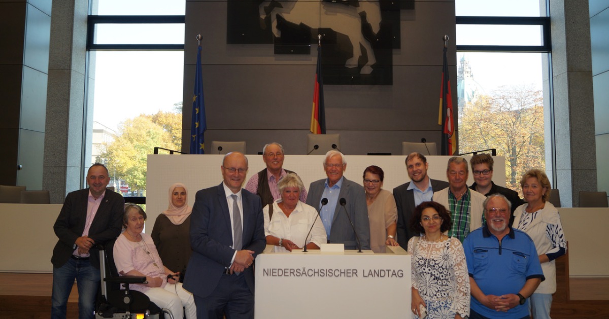 WIR bei Karsten Becker zu Besuch im Landtag
