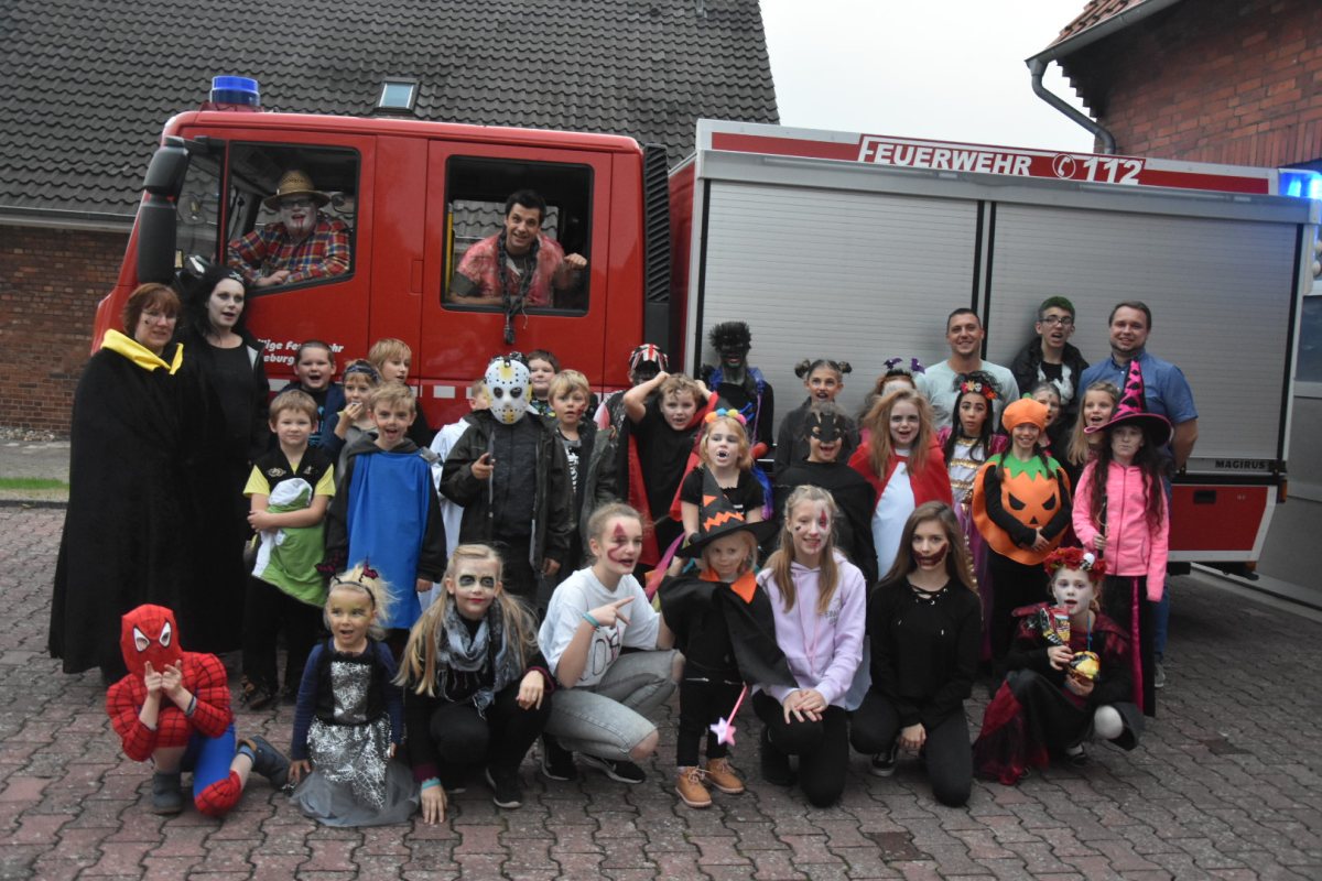 Gruselige Stunden bei der Feuerwehr