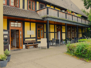 Eingang der Begegnungsstätte Bückeburg in der Herderstraße