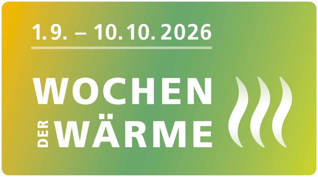 Grafik zur Kampagne Wochen der Wärme vom 1. September bis 10. Oktober 2026